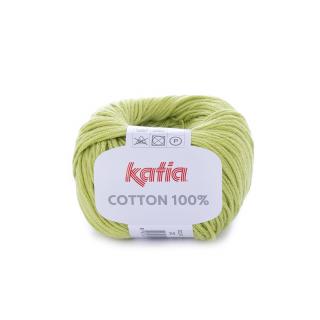 Katia COTTON 100% Farba: 753/20 ... Zelená pistáciová