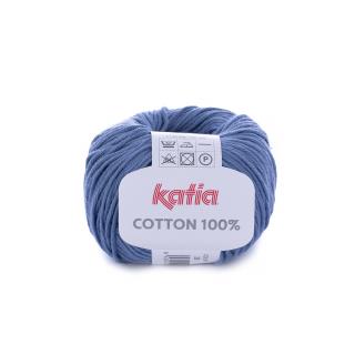 Katia COTTON 100% Farba: 753/38 ... Modrá tmavá