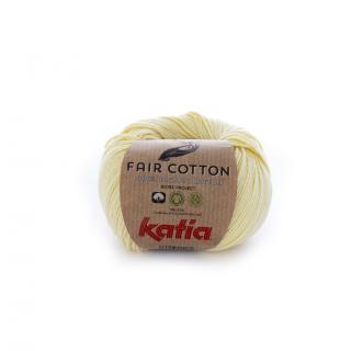 Katia FAIR COTTON Farba: 1018/07 ... Žltá svetlá