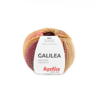 Katia GALILEA Farba: 1224/300 ... Červená-žltá horčicová-černicová