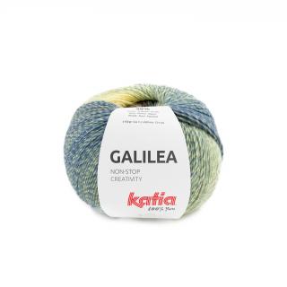 Katia GALILEA Farba: 1224/306 ... Hnedá-modrá tmavá-citrónová žltá