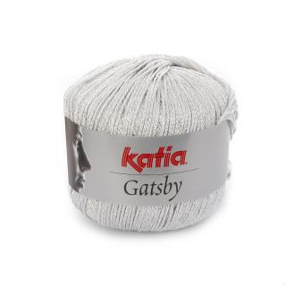 Katia GATSBY Farba: 240/88500 ... Biela - strieborná