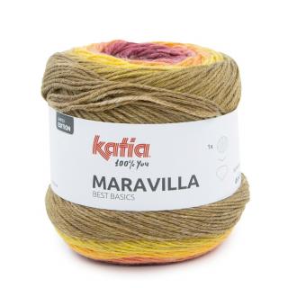 Katia MARAVILLA Farba: 793/502 ... Červená-oranžová-okrová