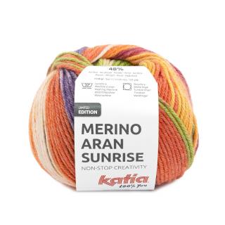 Katia MERINO ARAN SUNRISE Farba: 816/303