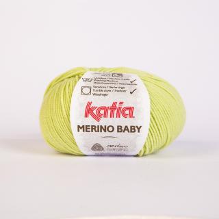 Katia MERINO BABY Farba: 512/14 ... Zelená pistáciová