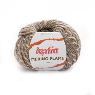 Katia MERINO FLAME Farba: 1092/102 ... Hnedá - prírodná