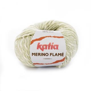 Katia MERINO FLAME Farba: 1092/104 ... Zelená - prírodná