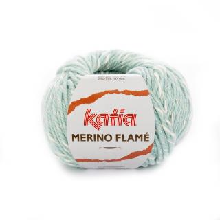 Katia MERINO FLAME Farba: 1092/105 ... Modrá svetlá - prírodná