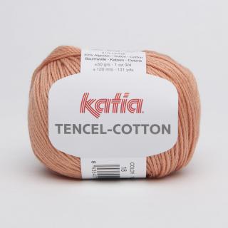 Katia TENCEL COTTON Farba: 1080/18 ... Lososová oranžová