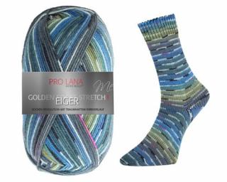 Pro Lana GOLDEN SOCKS STRETCH - EIGER Farba: Farba č. 333.10