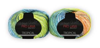 Pro Lana TROPICAL Farba: 278478/84 ... Kiwi-oranžová