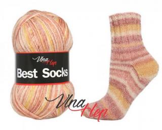 Vlna Hep BEST SOCKS Farba: 139/729 ... Miami / 7114