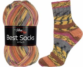 Vlna Hep BEST SOCKS Farba: 139/739 ... Hamilton / 7304