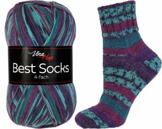 Vlna Hep BEST SOCKS Farba: 139/745 ... Calgary / 7311