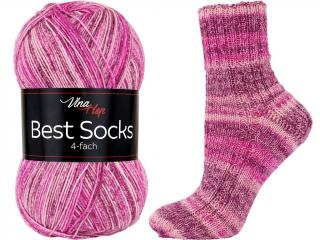 Vlna Hep BEST SOCKS Farba: 4-FACH/7329 ... Verona / 7329