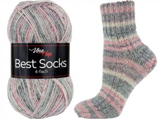 Vlna Hep BEST SOCKS Farba: 4-FACH/7330 ... Bari / 7330