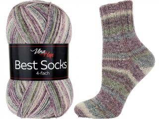 Vlna Hep BEST SOCKS Farba: 4-FACH/7331 ... Prato / 7331