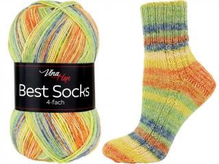 Vlna Hep BEST SOCKS Farba: 4-FACH/7332 ... Ancona / 7332