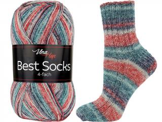 Vlna Hep BEST SOCKS Farba: 4-FACH/7333 ... Novara / 7333