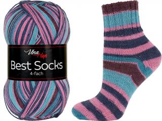 Vlna Hep BEST SOCKS Farba: 4-FACH/7351 ... Melilla / 7351