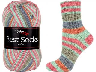 Vlna Hep BEST SOCKS Farba: 4-FACH/7352 ... Gaborone / 7352