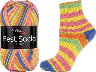 Vlna Hep BEST SOCKS Farba: 4-FACH/7357 ... Dakar / 7357