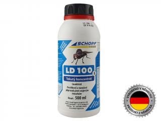 SCHOPF LD 100 B, 500ml - prípravok na hubenie múch