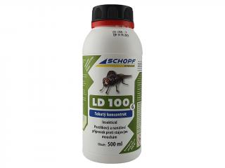 SCHOPF LD 100 G, 500ml - prípravok na muchy