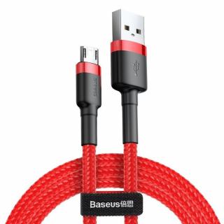 BASEUS kabel USB Cafule Micro 1,5A 2 metry červený CAMKLF-C09