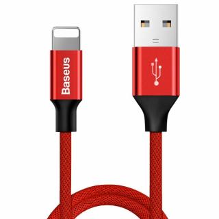 BASEUS kabel Yiven USB / Lightning 2A 1.2 metru červený