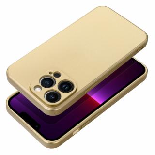 Elegantné puzdro METALLIC Case pre IPHONE 14 PRO PRO zlaté