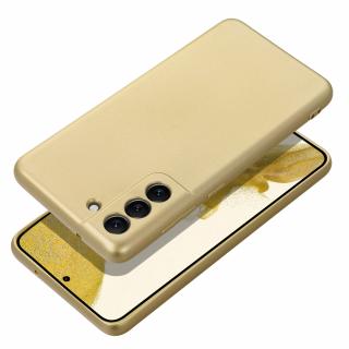 Elegantné puzdro METALLIC Case pre SAMSUNG A12 zlaté