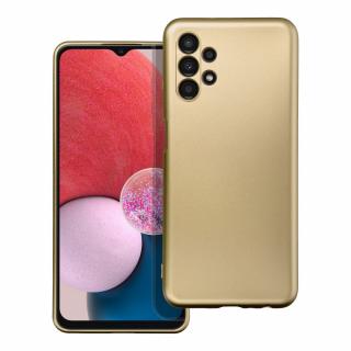 Elegantné puzdro METALLIC Case pre SAMSUNG A13 4G zlaté