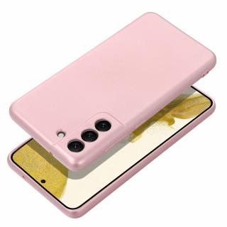 Elegantné puzdro METALLIC Case pre SAMSUNG A22 5G ružové