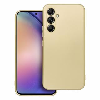 Elegantné puzdro METALLIC Case pre SAMSUNG A54 5G zlaté