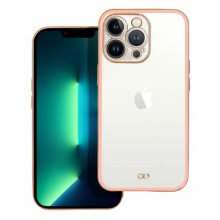 Elegantný obal LUX pre IPHONE 13 PRO ružový