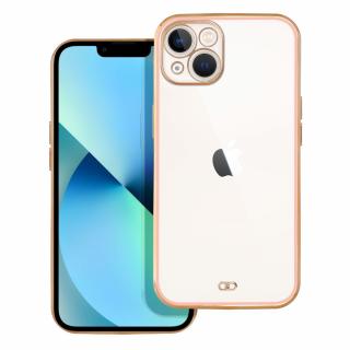 Elegantný obal LUX pre IPHONE 13 ružový