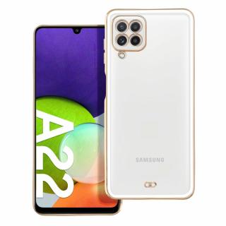 Elegantný obal LUX pre SAMSUNG Galaxy A22 4G biely