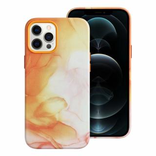 Kožený obal Mag Cover pre IPHONE 12 PRO MAX oranžový