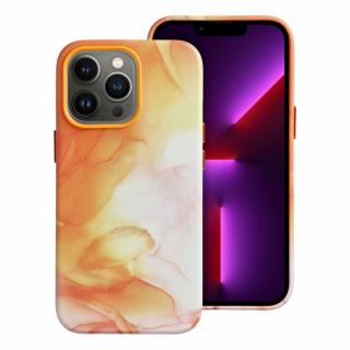 Kožený obal Mag Cover pre IPHONE 13 PRO oranžový