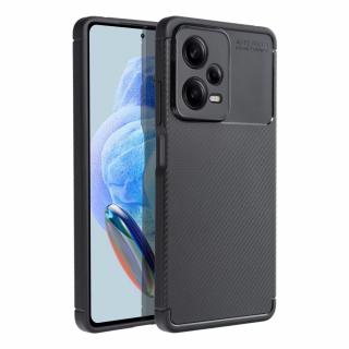 Kryt CARBON PREMIUM pre XIAOMI Redmi NOTE 12 PRO 5G čierny