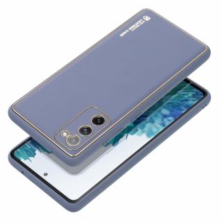 Kryt LEATHER Case pre SAMSUNG Galaxy A34 5G modrý