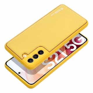 Kryt LEATHER Case pre SAMSUNG Galaxy A34 5G žltý