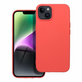 Moderný kryt SILICONE pre IPHONE 14 broskyňový