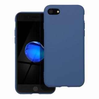 Moderný kryt SILICONE pre IPHONE 7 modrý