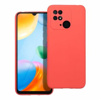 Moderný kryt SILICONE pre XIAOMI Redmi 10C broskyňový