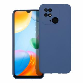 Moderný kryt SILICONE pre XIAOMI Redmi 10C modrý