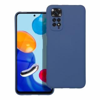 Moderný kryt SILICONE pre XIAOMI Redmi NOTE 11 / 11S modrý