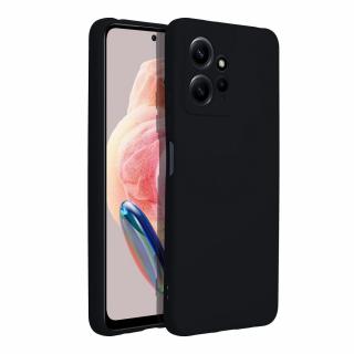 Moderný kryt SILICONE pre XIAOMI Redmi NOTE 12 4G čierny