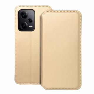 Obal Dual Pocket book pre XIAOMI Redmi NOTE 12 PRO 5G zlatý